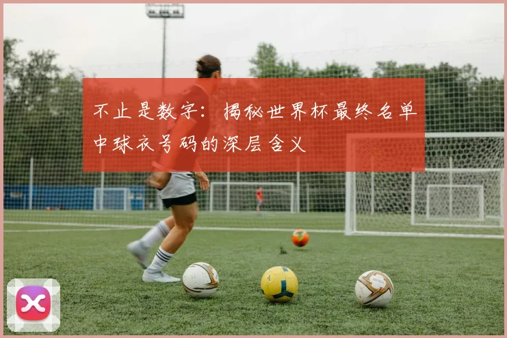 不止是数字：揭秘世界杯最终名单中球衣号码的深层含义